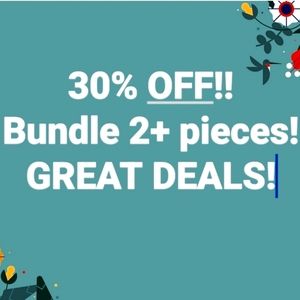 Closet Clear Out!!  So many beautiful pieces!! Bundle 2+ pieces! 30% OFF! 😍